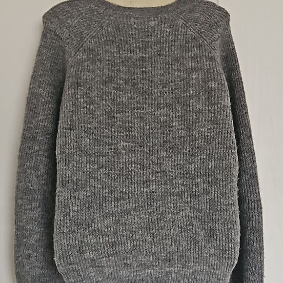 Style & Co. Knitted Long Sleeves Sweater Small Gray - Picture 4 of 16